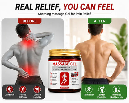 🇯🇵 Japanese Massage Gel Original 💪🔥 | Fast-Acting Joint & Muscle Pain Relief ⚡🩹 | 🎁 BUY 1 GET 1 FREE 🚚